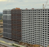 Ход строительства дома № 107, 2 секция в ЖК Боровое -