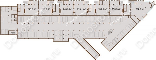 ЖК Бояр Палас - планировка 0 этажа