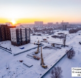 Ход строительства дома 3 в ЖК Сподвижники -