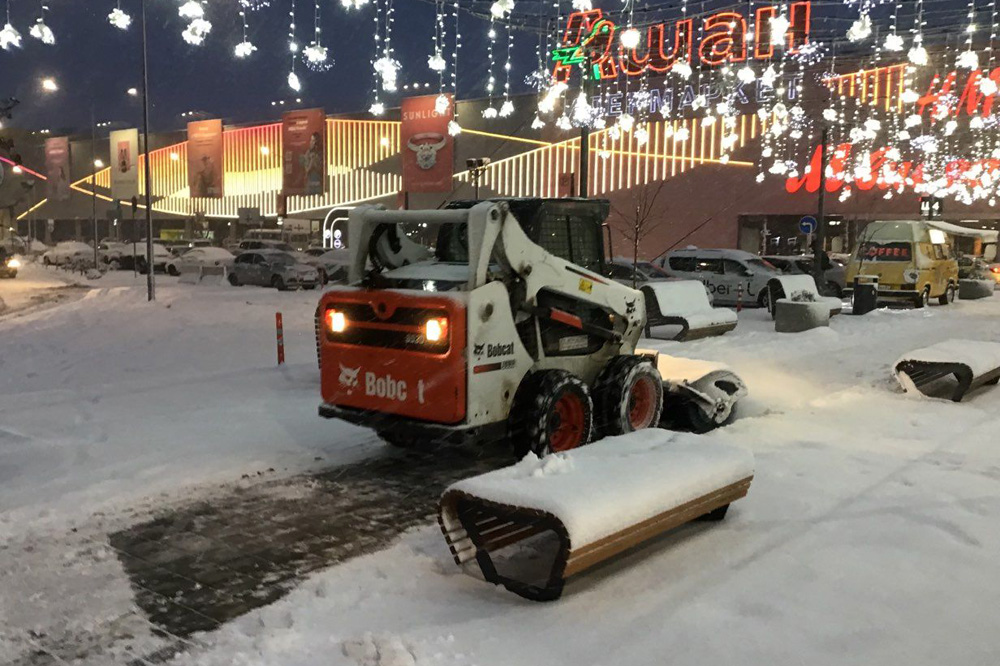 В Ростове-на-Дону упавшие в снегопад деревья серьезно повредили 26 автомобилей - фото 1