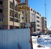 Ход строительства дома 4 (3, поз.2) в ЖК Южный -