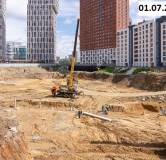 Ход строительства дома 1 в ЖК Парковый Квартал 2.0 -