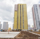 Ход строительства дома секция 1 (кв.6) в ЖК Экогород Яркий -