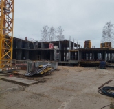 Ход строительства дома 4 в ЖК Бирюзова Парк -
