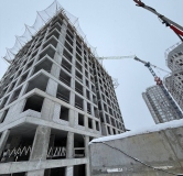 Ход строительства дома 54 в ЖК Nova -