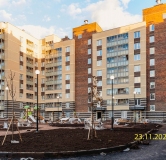 Ход строительства дома 585 в ЖК Живи! в Курортном -