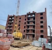 Ход строительства дома 34 в ЖК По ул. Лихачева -