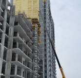 Ход строительства дома 309а, корпус 1 (секция 4, 4 этап) в ЖК Мир -