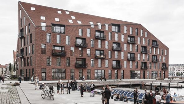 Жилой комплекс «Krøyers Plads» в Копенгагене (Дания)