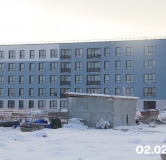 Ход строительства дома 12 в ЖК Плюс Пулковский -