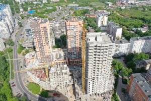 Долгострой ЖК “Квартал Европейский” сняли с высоты птичьего полета накануне планируемого возобновления работ