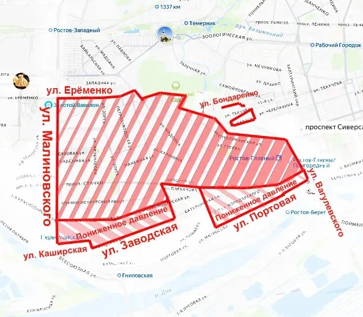 Западный жилой массив Ростова 28 апреля останется без воды - фото 1