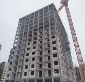 Ход строительства дома Позиция 10 в ЖК Яблоневые сады -