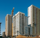 Ход строительства дома корпус 1 в ЖК Сиберово -