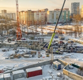 Ход строительства дома 96, 2 очередь в ЖК По ул. Танцорова -