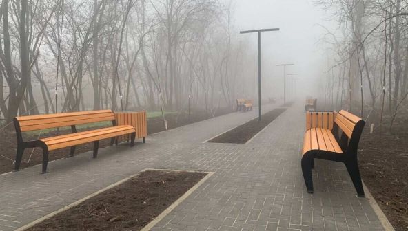 Народный выбор: в Аксае завершили благоустройство сквера на улице Ермака