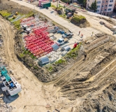 Ход строительства дома 195/6а в ЖК Моретта -