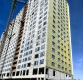 Ход строительства дома блок А в ЖК Лазурный -