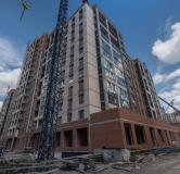 Ход строительства дома Литер 1 в ЖК Репина-Парк -