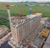 Ход строительства дома 5/1, 2 этап в ЖК Дивные дали -