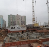 Ход строительства дома 16 в ЖК Радужный-2 -