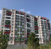 Ход строительства дома 4 в ЖК Вишневая Горка -