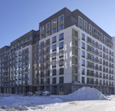 Ход строительства дома 4 в ЖК Брусника в Академическом -