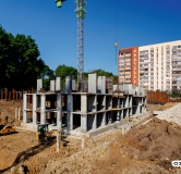 Ход строительства дома 2 в ЖК Михеева -