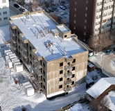 Ход строительства дома 11-4 в ЖК Радужный -