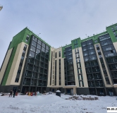 Ход строительства дома 6 в ЖК Шишкин -