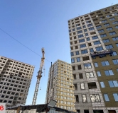 Ход строительства дома секция 4 в ЖК Авиатор -