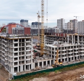 Ход строительства дома № 2, корпус 1, этап 3.1 в ЖК Скандиа. Квартал в Комарово Парк -