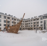 Ход строительства дома 5, корпус 4.1 в ЖК Дворцовый Фасад -