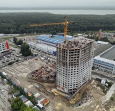 Ход строительства дома 1 в ЖК Шарташ Парк -