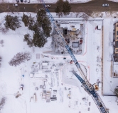 Ход строительства дома Секции 3.2, 3.3, 3.4 в Квартал ЩА -