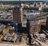 Ход строительства дома 33 в ЖК Весенний квартал -