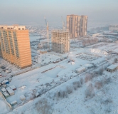 Ход строительства дома 8.2 в ЖК Остров на Норильской -